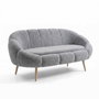 Atelier Del Sofa Lida - Sofá de 2 Plazas Gris